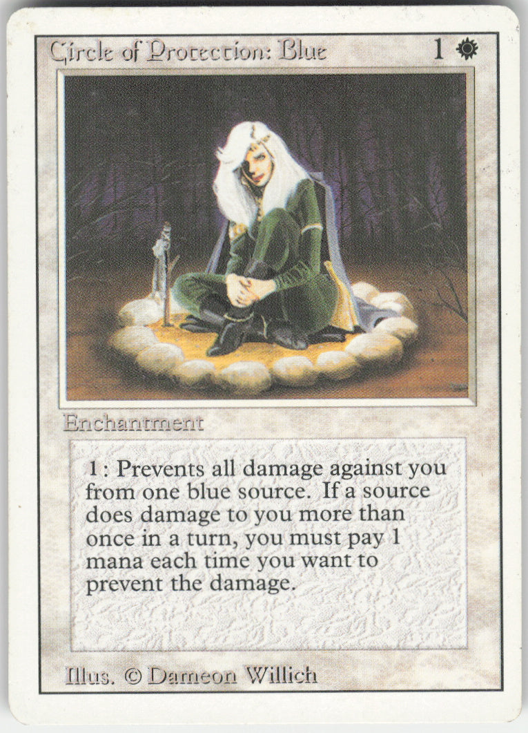 Circle of Protection: Blue #11 Non-Foil