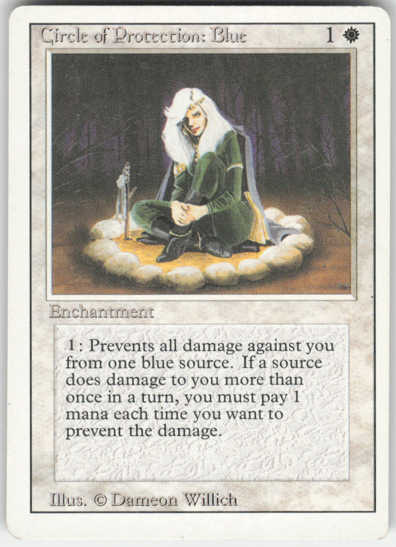 Circle of Protection: Blue #11 Non-Foil
