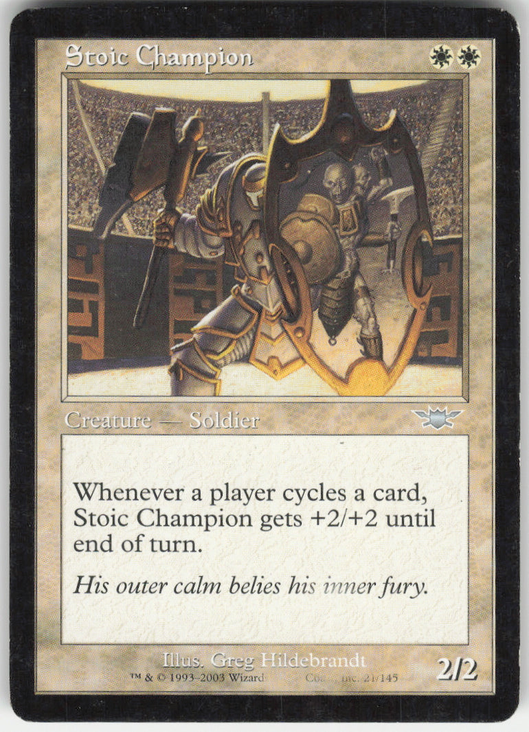 Stoic Champion #21/145 Non-Foil
