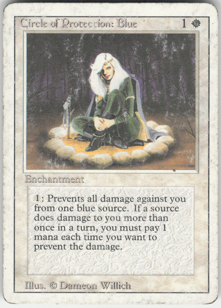 Circle of Protection: Blue #11 Non-Foil