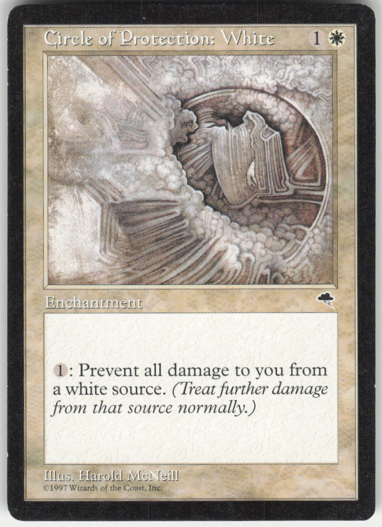 Circle of Protection: White #13 Non-Foil