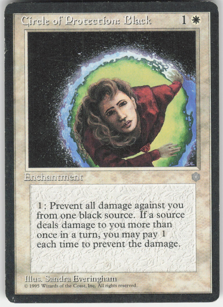 Circle of Protection: Black #12 Non-Foil