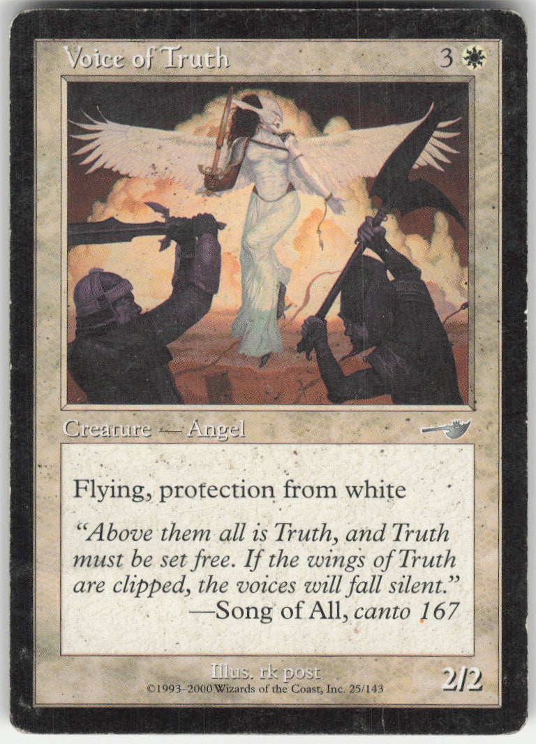 Voice of Truth #25/143 Non-Foil