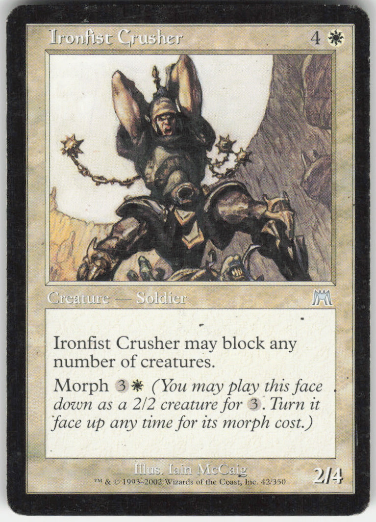 Ironfist Crusher #42/350 Non-Foil