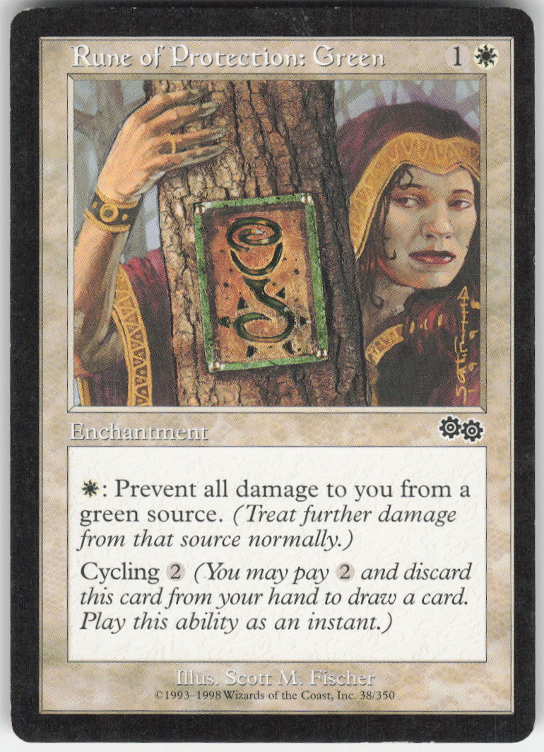Rune of Protection: Green #38/350 Non-Foil