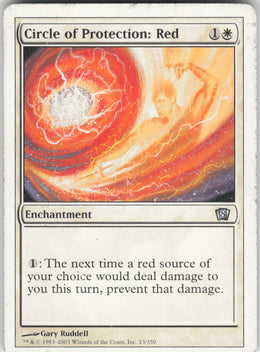 Circle of Protection: Red #13/350 Non-Foil
