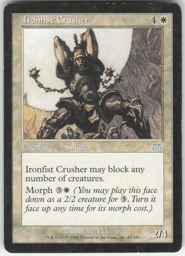 Ironfist Crusher #42/350 Non-Foil