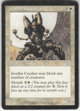 Ironfist Crusher #42/350 Non-Foil