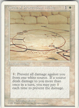 Circle of Protection: White #18 Non-Foil