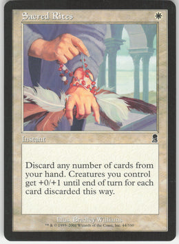 Sacred Rites #44/350 Non-Foil