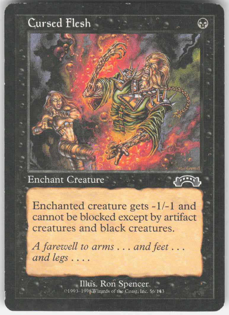 Cursed Flesh #56/143 Non-Foil