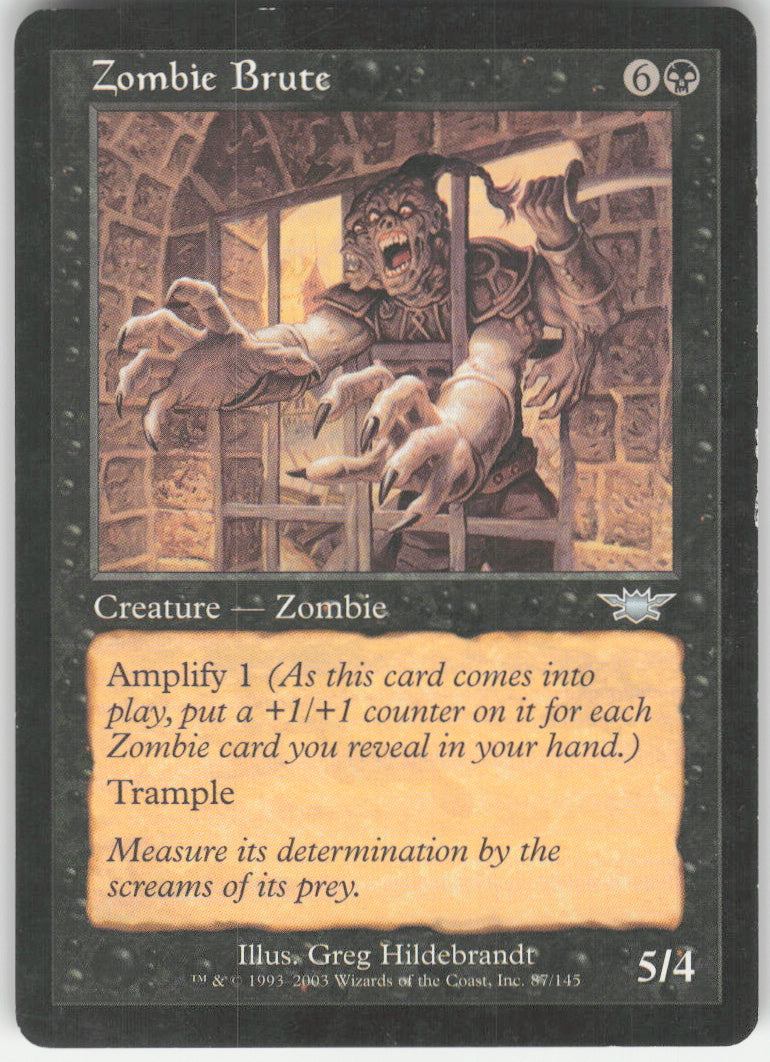 Zombie Brute #87/145 Non-Foil