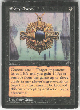 Ebony Charm #120 Non-Foil
