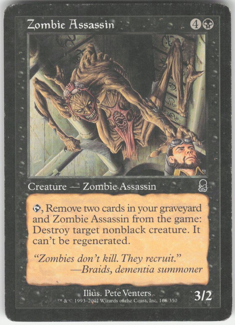 Zombie Assassin #168/350 Non-Foil