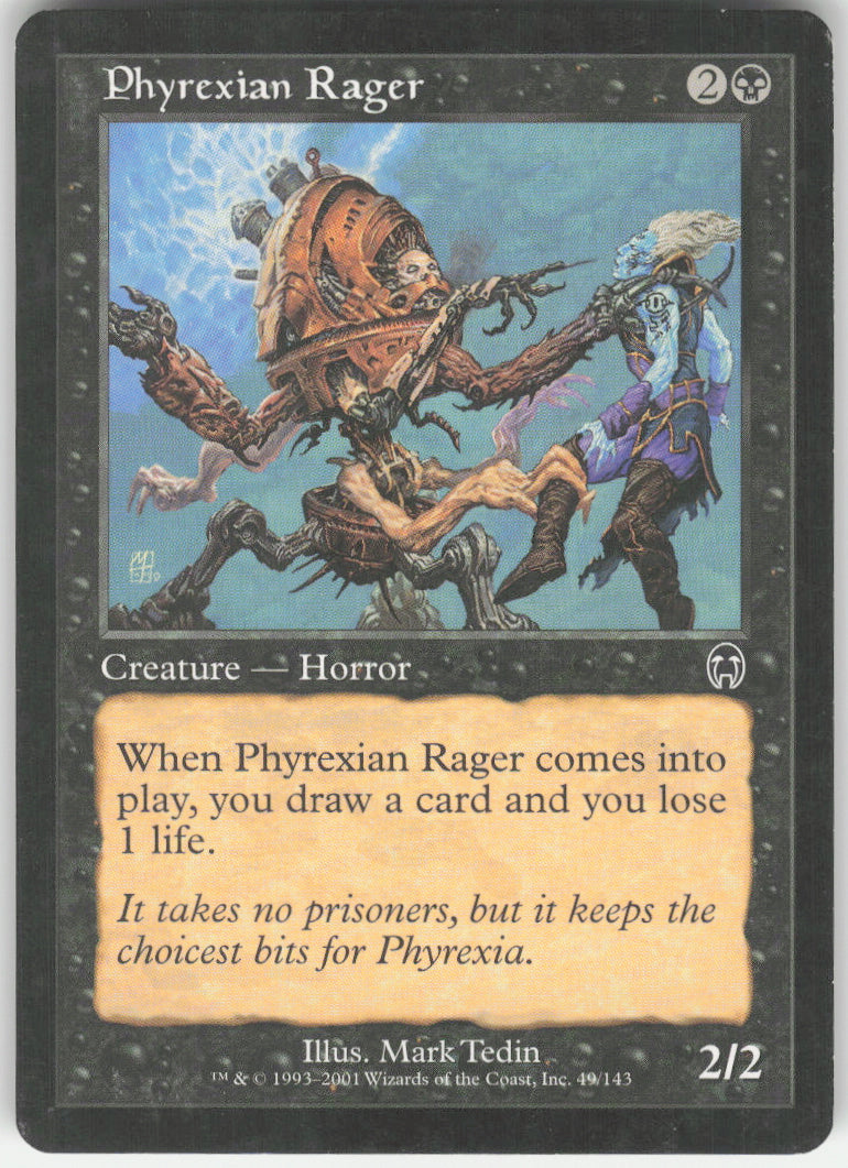 Phyrexian Rager #49/143 Non-Foil