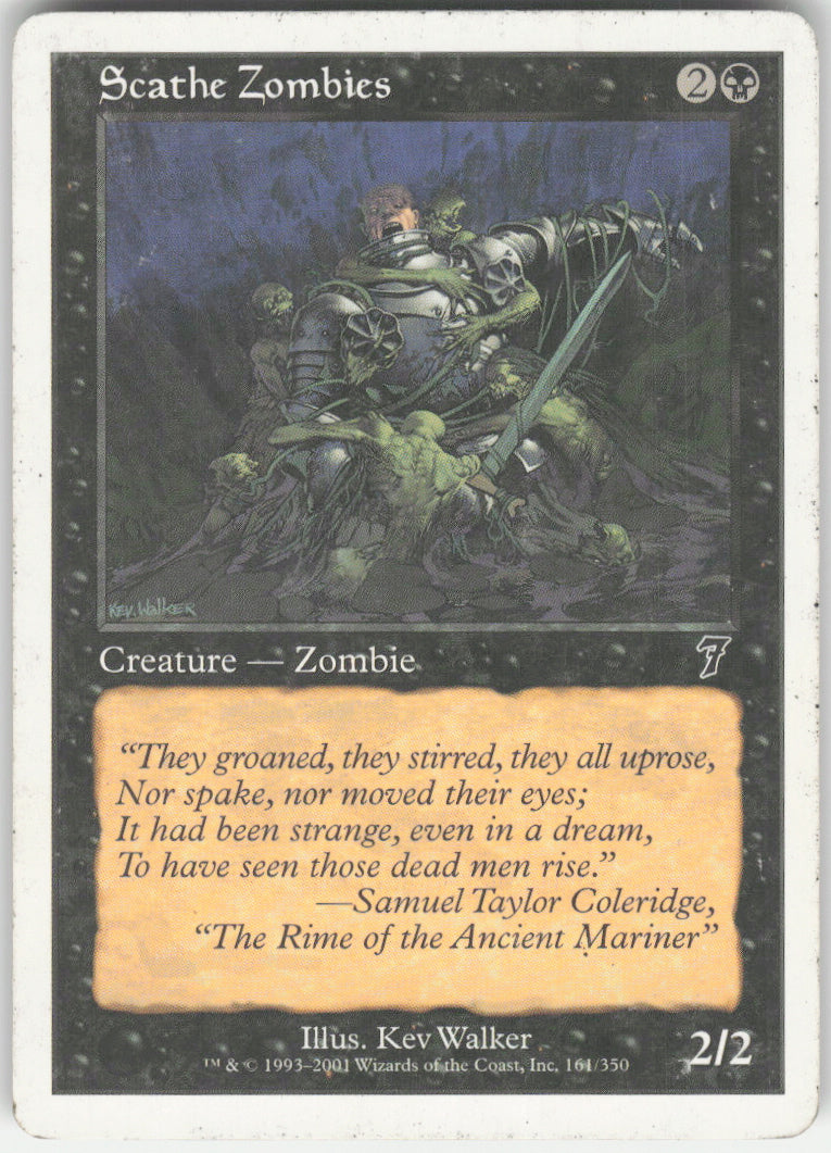 Scathe Zombies #161/350 Non-Foil