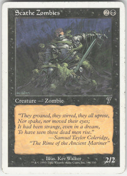 Scathe Zombies #161/350 Non-Foil