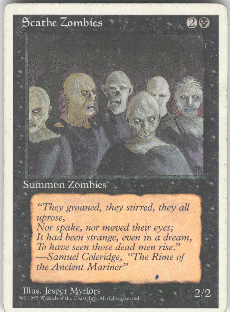 Scathe Zombies #158 Non-Foil