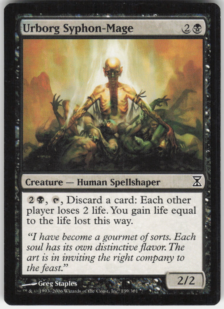 Urborg Syphon-Mage #139/301 Non-Foil