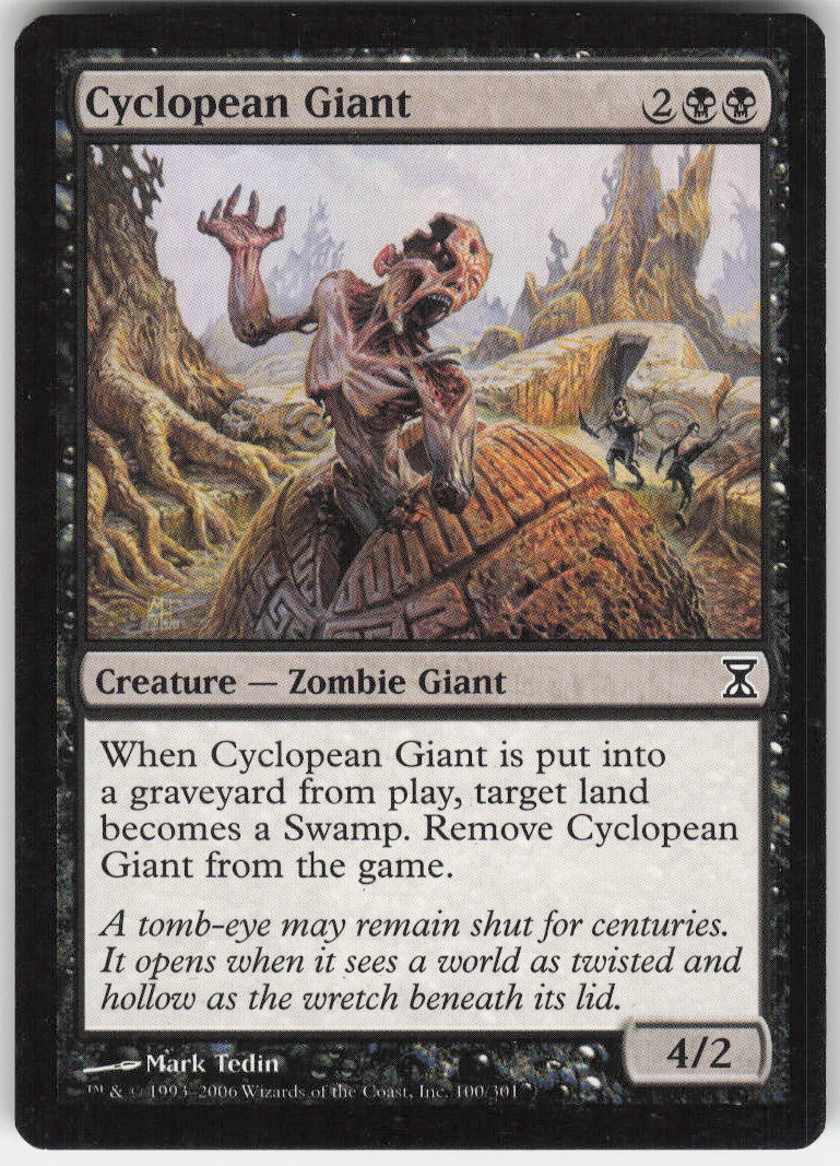 Cyclopean Giant #100/301 Non-Foil