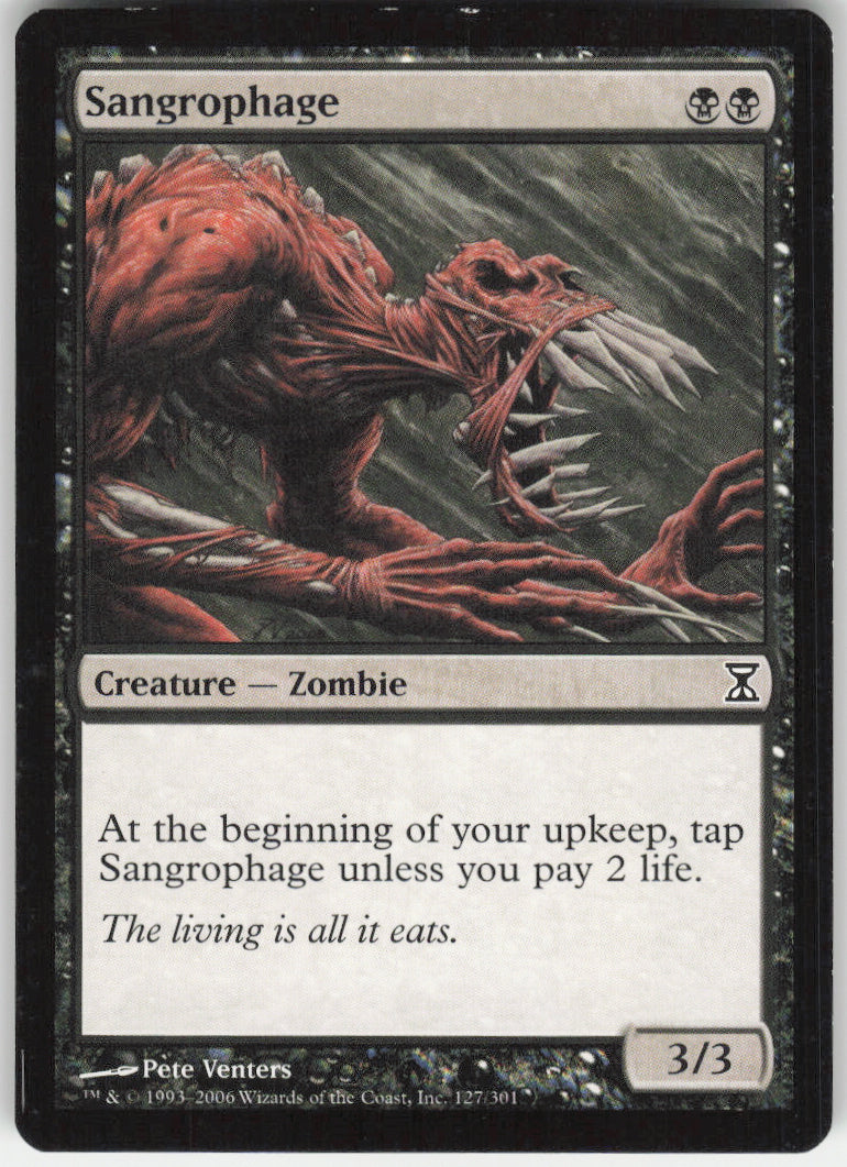 Sangrophage #127/301 Non-Foil