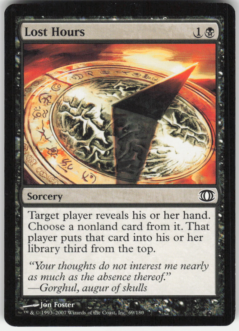 Lost Hours #69/180 Non-Foil