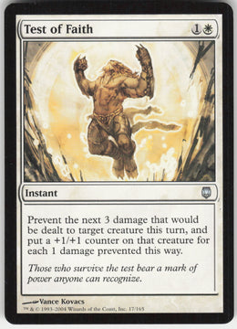 Test of Faith #17/165 Non-Foil