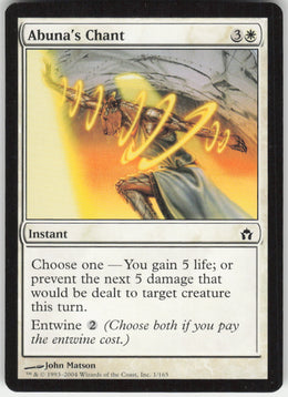 Abuna's Chant #1/165 Non-Foil