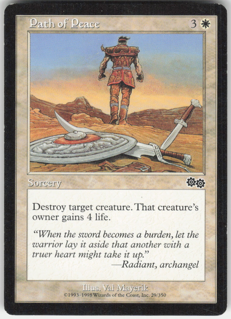 Path of Peace #29/350 Non-Foil