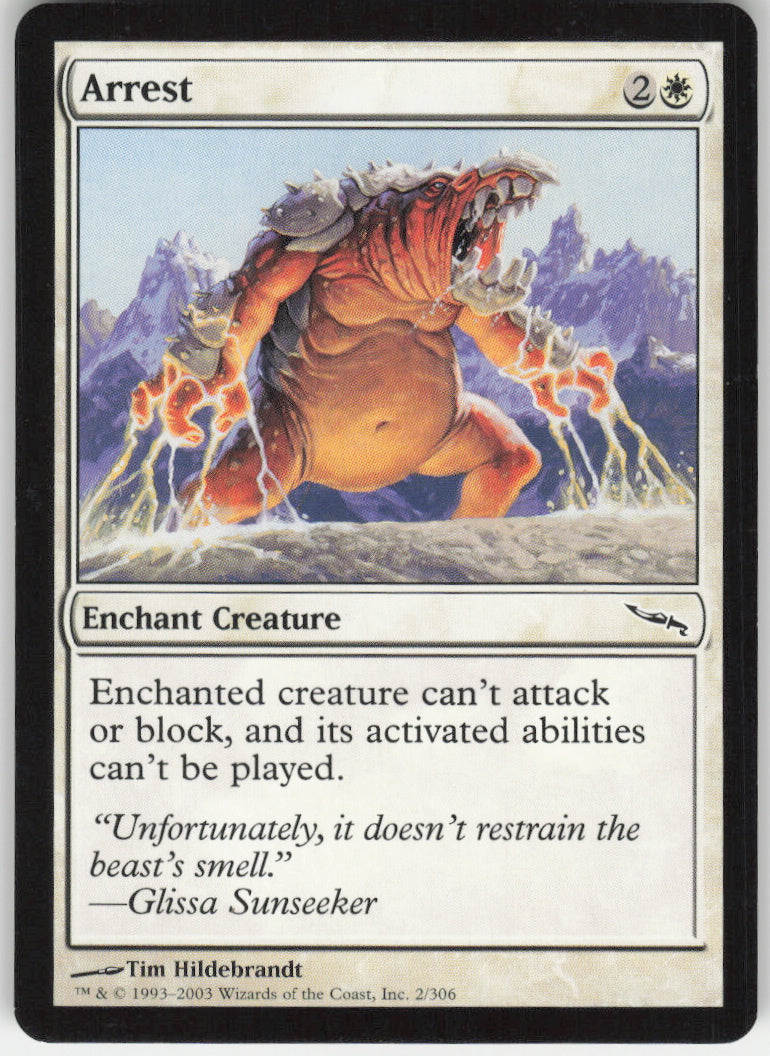 Arrest #2/306 Non-Foil