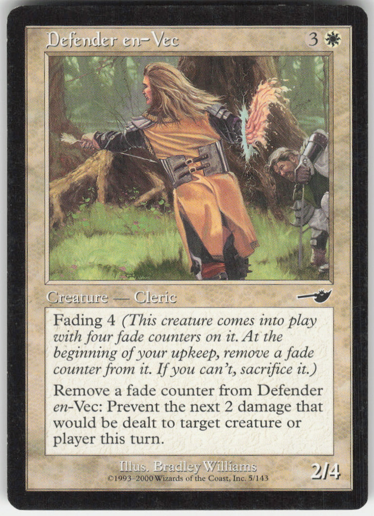 Defender en-Vec #5/143 Non-Foil