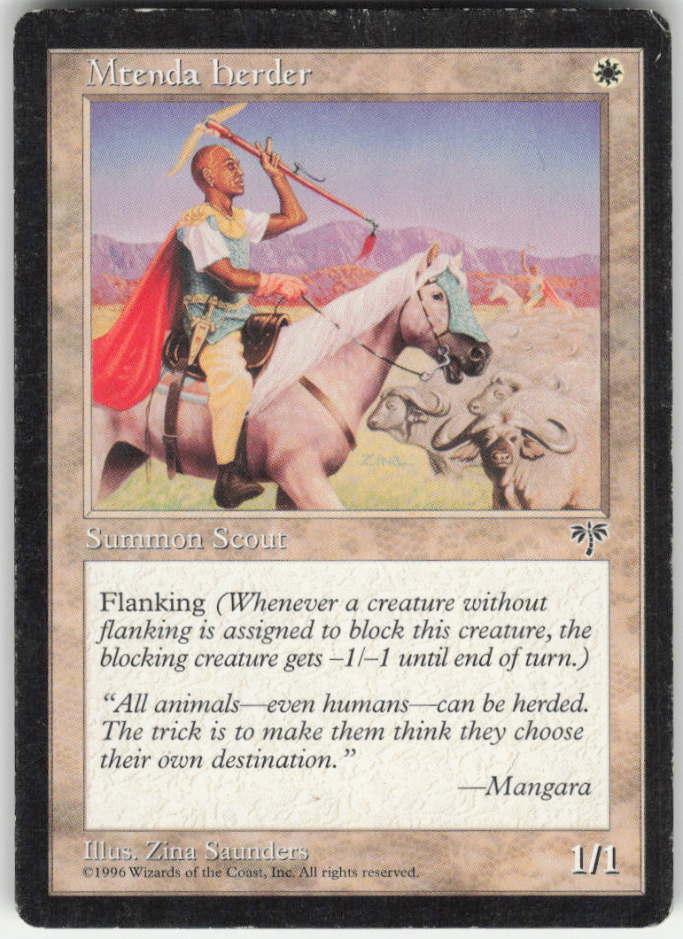 Mtenda Herder #29 Non-Foil