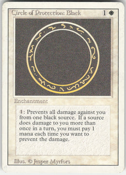 Circle of Protection: Black #10 Non-Foil