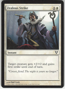Zealous Strike #41/244 Non-Foil