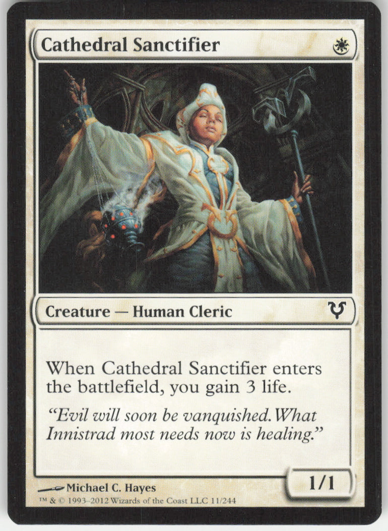Cathedral Sanctifier #11/244 Non-Foil