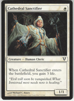 Cathedral Sanctifier #11/244 Non-Foil