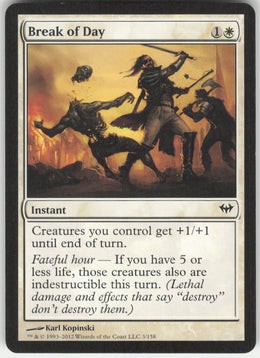Break of Day #3/158 Non-Foil
