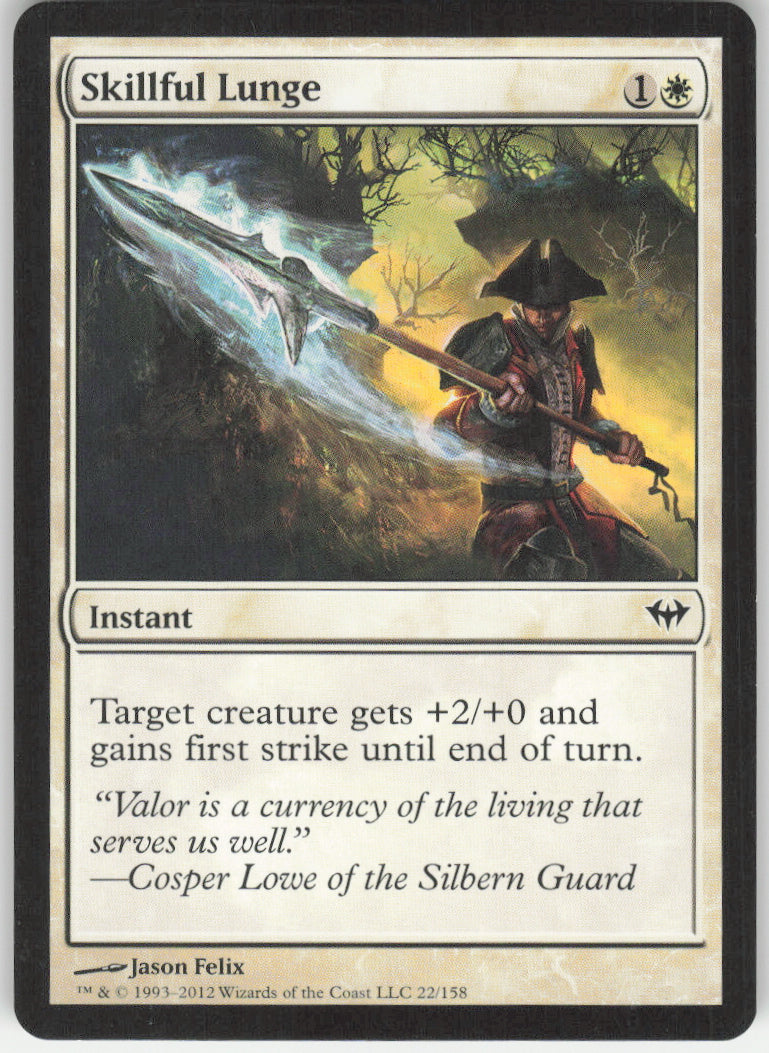 Skillful Lunge #22/158 Non-Foil