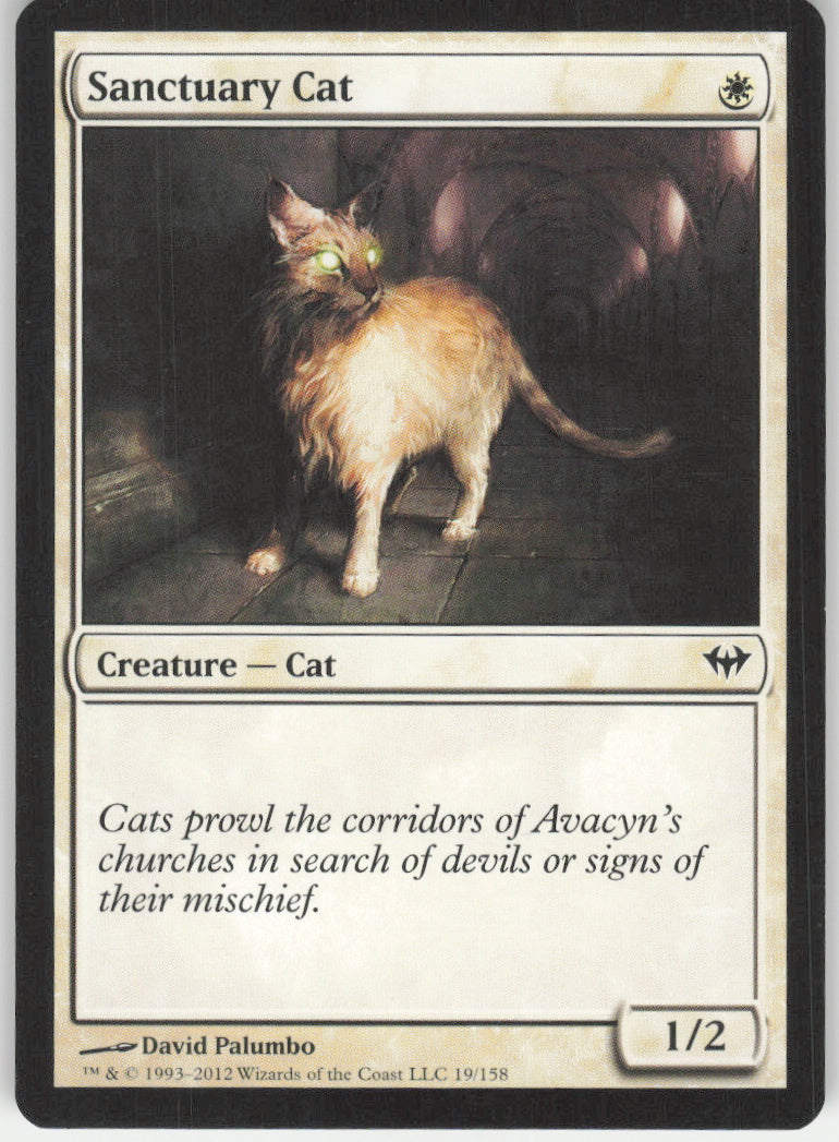 Sanctuary Cat #19/158 Non-Foil