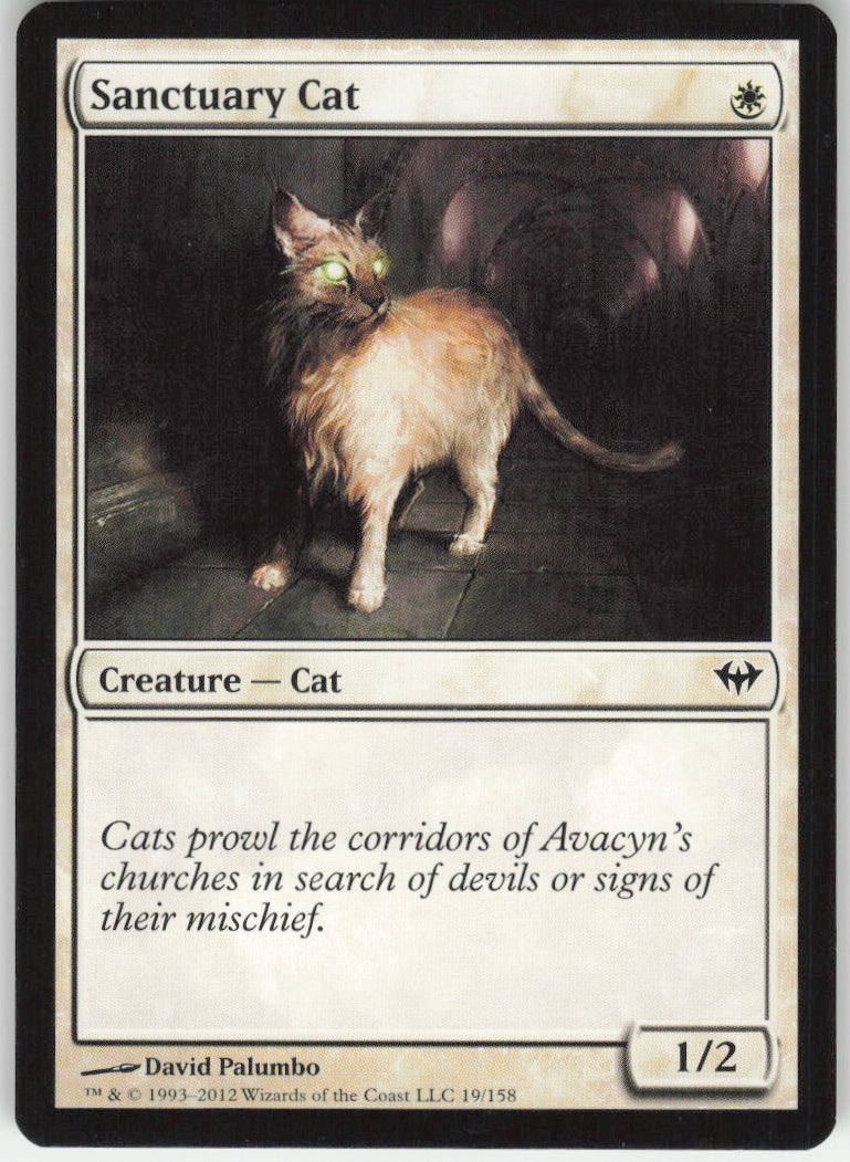 Sanctuary Cat #19/158 Non-Foil