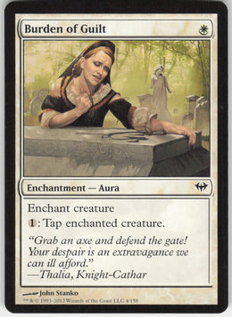 Burden of Guilt #4/158 Non-Foil
