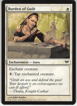 Burden of Guilt #4/158 Non-Foil
