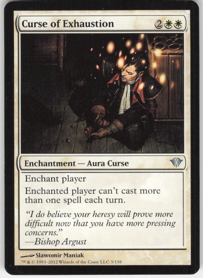 Curse of Exhaustion #5/158 Non-Foil