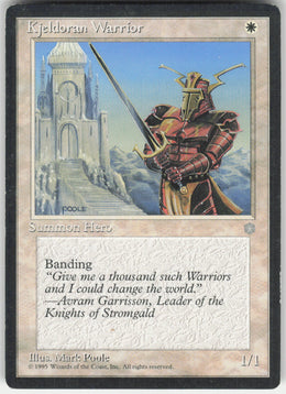 Kjeldoran Warrior #41 Non-Foil