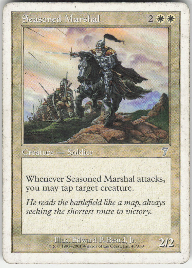 Seasoned Marshal #40/350 Non-Foil