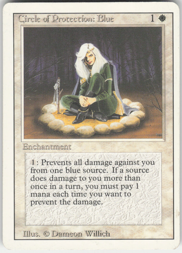 Circle of Protection: Blue #10 Non-Foil