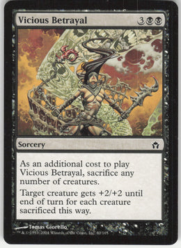 Vicious Betrayal #60/165 Non-Foil