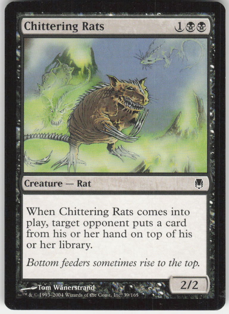 Chittering Rats #39/165 Non-Foil