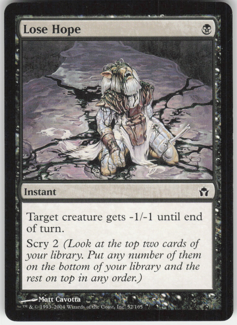 Lose Hope #52/165 Non-Foil