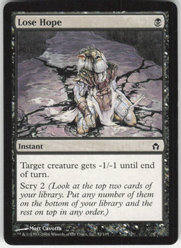 Lose Hope #52/165 Non-Foil